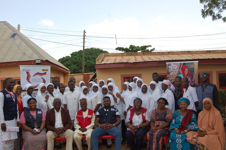 A group picture with participants