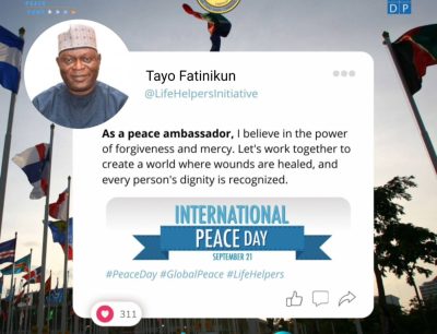 ONE Nigeria, ONE Dream: PEACE !!